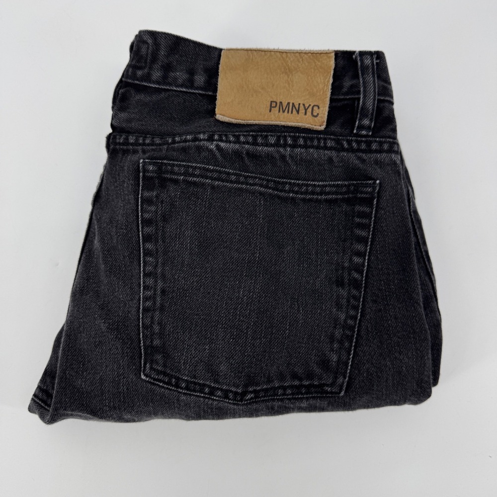 Peter Manning NYC Slim Fit Jeans Mens 33x30 * Black 100% Cotton Made in Portugal